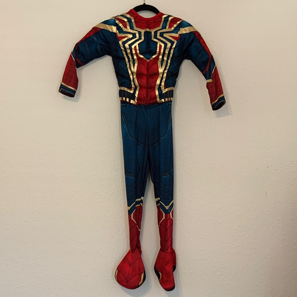 Spider-Man Kids Superhero Costume - Red and Blue size M - Picture 1 of 10